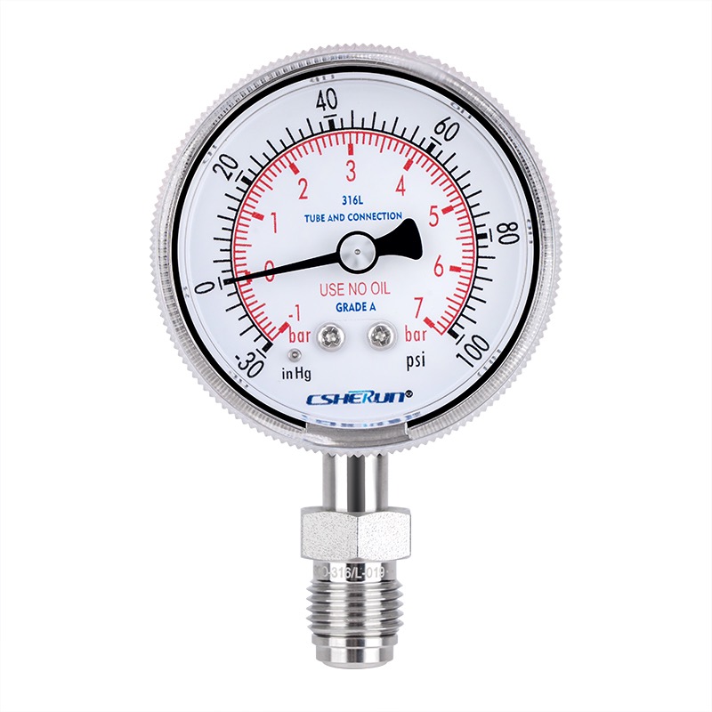 Obrotowe męskie uszczelnienie twarzowe VCR 1/4
